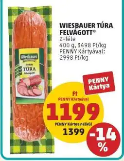PENNY WIESBAUER Túra felvágott ajánlat