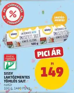 PENNY SISSY LAKTÓZMENTES TÖMLŐS SAJT ajánlat