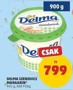 PENNY Delma Szendvics Margarin ajánlat
