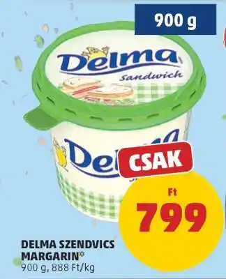 PENNY Delma Szendvics Margarin ajánlat