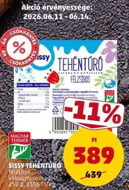 PENNY Sissy Tehéntúró ajánlat