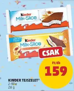 PENNY KINDER Tejszelet ajánlat