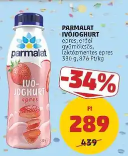 PENNY PARMALAT Ivójoghurt ajánlat