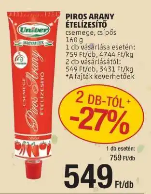 PENNY Piros Arany Ételízesítő ajánlat