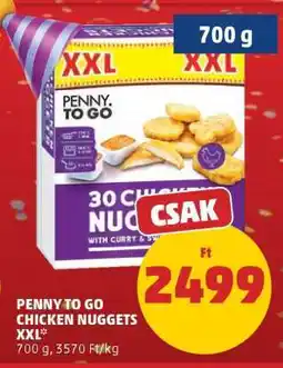 PENNY PENNY TO GO CHICKEN NUGGETS XXL ajánlat