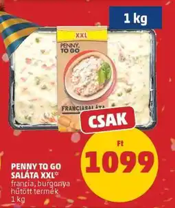 PENNY PENNY TO GO SALÁTA XXL ajánlat
