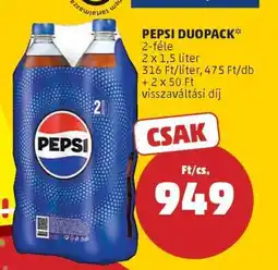 PENNY PEPSI DUOPACK ajánlat