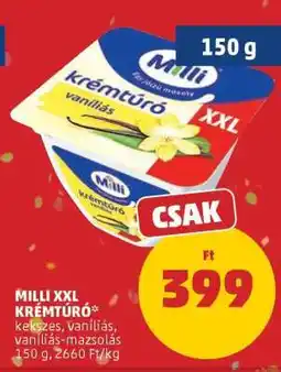 PENNY Milli XXL Krémtúró ajánlat