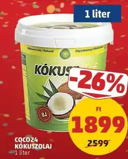 PENNY COCO24 Kókuszolaj ajánlat