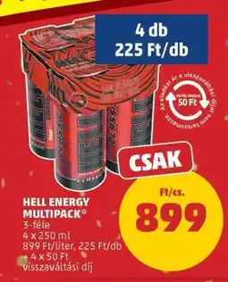 PENNY HELL ENERGY MULTIPACK ajánlat