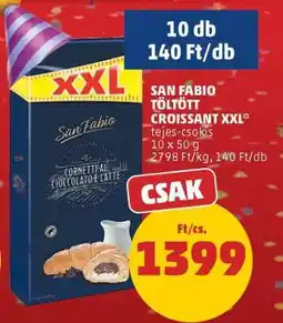 PENNY San Fabio Töltött Croissant XXL ajánlat