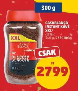 PENNY CASABLANCA INSTANT KÁVÉ XXL ajánlat