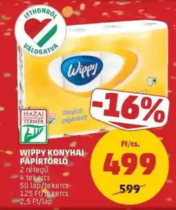 PENNY Wippy Konyhai Papírtörlő ajánlat