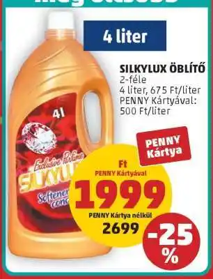 PENNY Silkylux Öblítő ajánlat