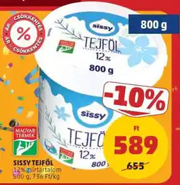 PENNY Sissy Tejföl ajánlat