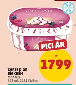 PENNY CARTE D'OR Jégkrém ajánlat