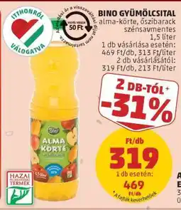 PENNY Bino Gyümölcsital ajánlat