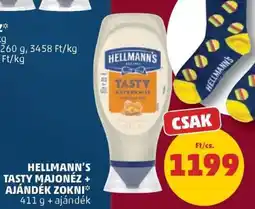 PENNY HELLMANN’S TASTY MAJONÉZ + AJÁNDÉK ZOKNI ajánlat