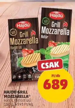 PENNY Hajdú Grill Mozzarella ajánlat