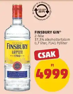 PENNY FINSBURY GIN ajánlat