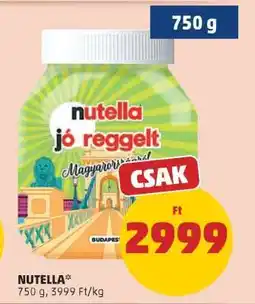 PENNY Nutella ajánlat