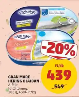 PENNY GRAN MARE HERING OLAJBAN ajánlat