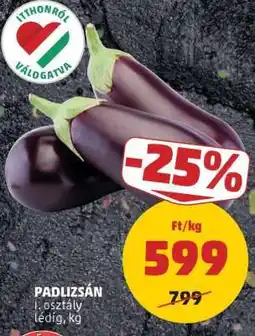 PENNY Padlizsán ajánlat