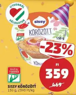 PENNY Sissy Körözött ajánlat