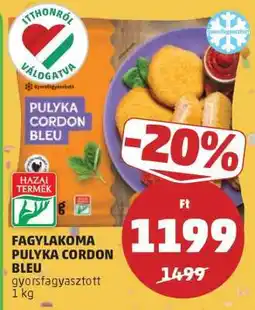 PENNY Fagylakoma Pulyka Cordon Bleu ajánlat