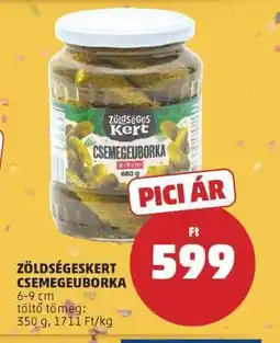 PENNY Zöldségeskert Csemegeuborka ajánlat