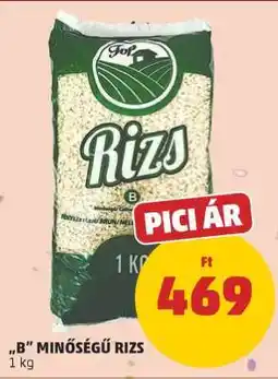 PENNY B minőségű rizs ajánlat