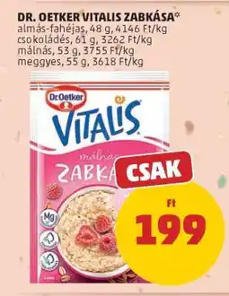 PENNY DR OETKER Vitalis zabkása ajánlat