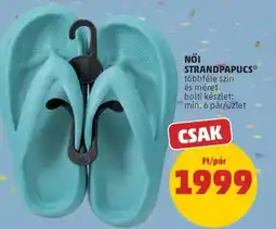 PENNY Női strandpapucs ajánlat