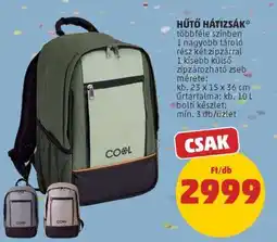 PENNY Hűtő hátizsák ajánlat