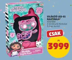 PENNY Világító LED-es rajztábla ajánlat