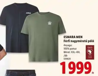 Lidl ESMARA MEN ajánlat
