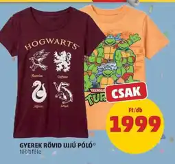 PENNY GYEREK RÖVID UJJÚ PÓLÓ ajánlat