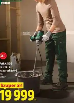 Lidl PARKSIDE ajánlat