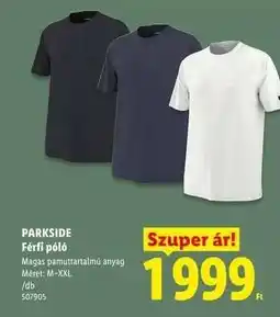 Lidl PARKSIDE ajánlat