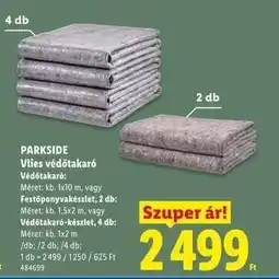 Lidl PARKSIDE Vlies védőtakaró ajánlat
