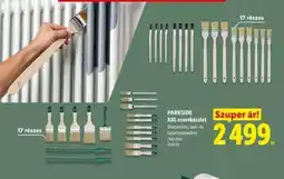 Lidl PARKSIDE XXL ecsetkészlet ajánlat