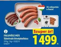 Lidl FALUVÉGI HÚS ajánlat