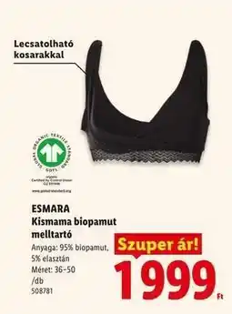 Lidl ESMARA ajánlat