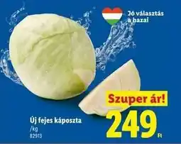 Lidl Új fejes káposzta ajánlat