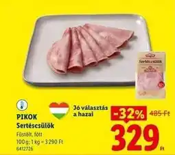 Lidl PIKOK Sertéscsülök ajánlat