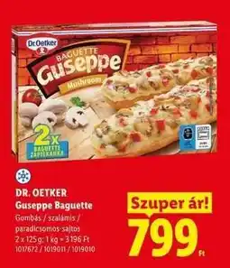 Lidl Dr. Oetker Guseppe Baguette ajánlat