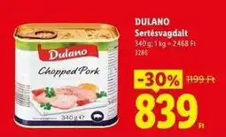 Lidl DULANO ajánlat