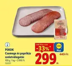 Lidl PIKOK ajánlat