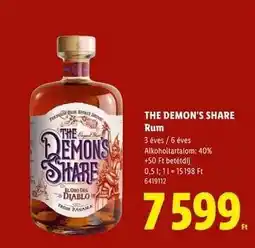 Lidl THE DEMON'S SHARE ajánlat