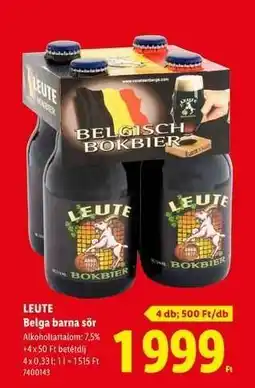Lidl LEUTE ajánlat